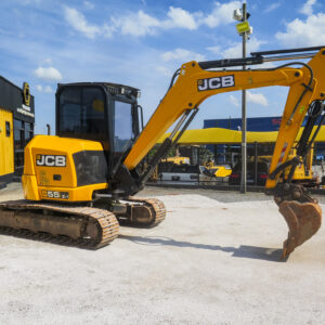 mini escavadeira jcb 55z-1